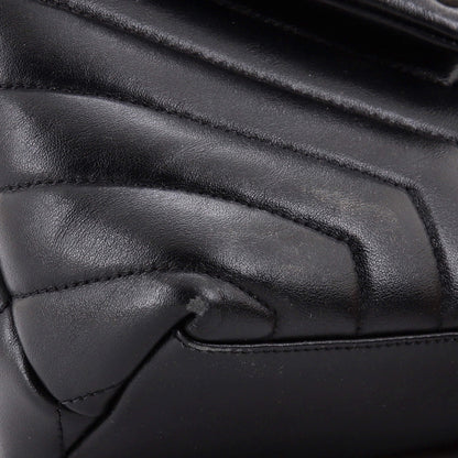 Loulou Shoulder Bag Matelasse Chevron Leather Small