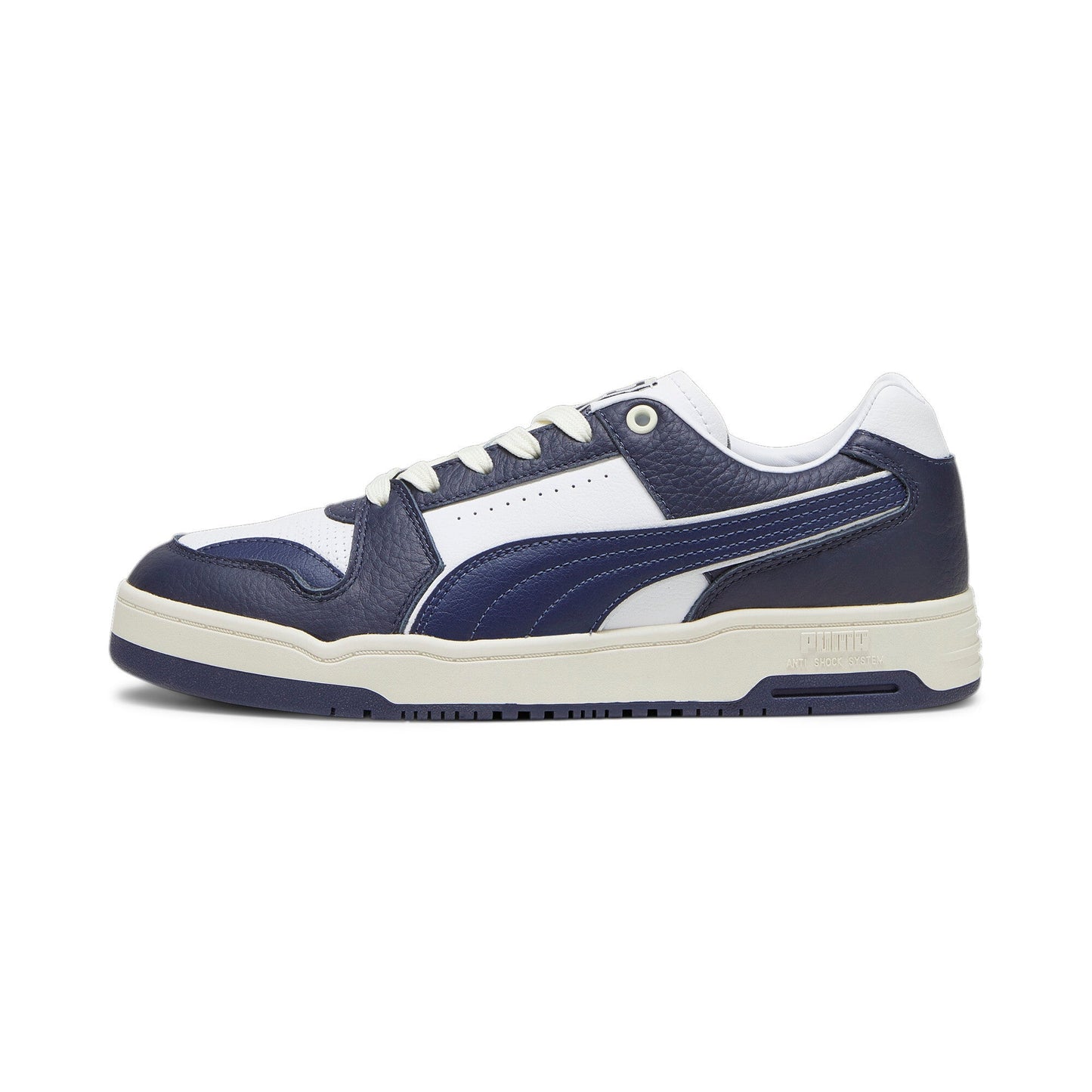 Puma Mens Slipstream Lo Vintage New Navy White