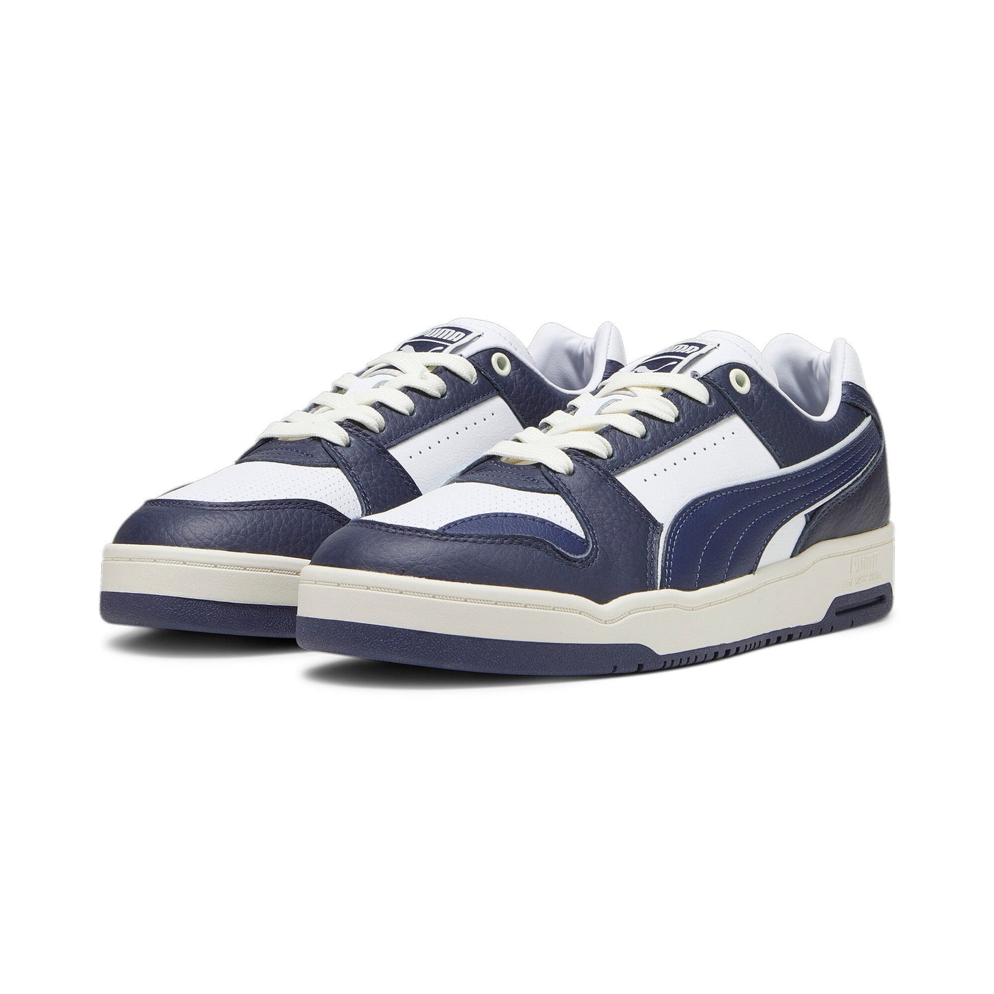 Puma Mens Slipstream Lo Vintage New Navy White