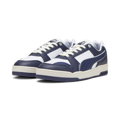 Puma Mens Slipstream Lo Vintage New Navy White