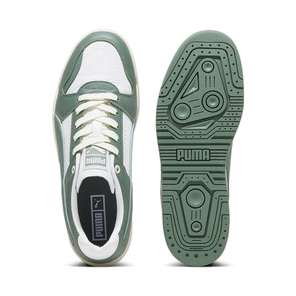 Puma Mens Slipstream Lo Vintage Eucalyptus White