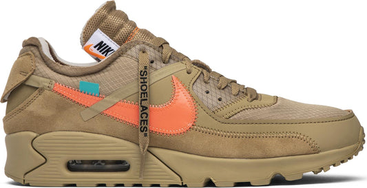 Nike Men's Air Max 90 'Off-White Desert Ore' Sneakers