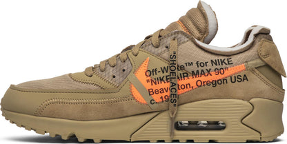 Nike Men's Air Max 90 'Off-White Desert Ore' Sneakers