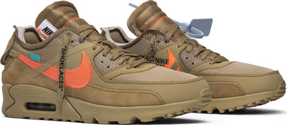 Nike Men's Air Max 90 'Off-White Desert Ore' Sneakers