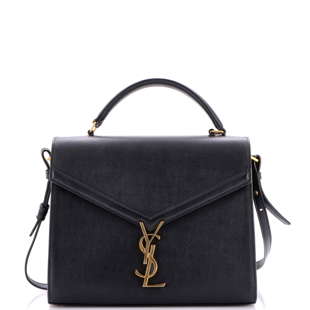 Cassandra Top Handle Bag Leather Medium