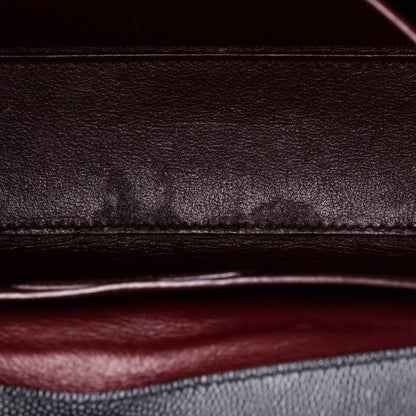 Cassandra Top Handle Bag Leather Medium