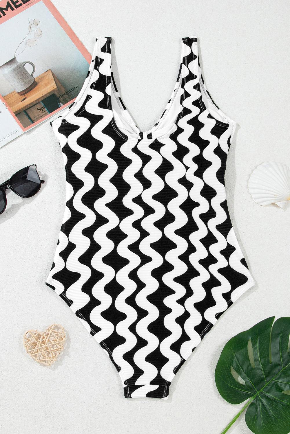 Meilani Cut One Piece Swimsuit by Threaded Pear