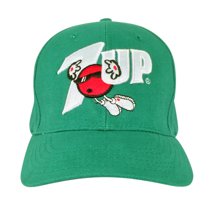 7UP Soda Logo Hat - Green