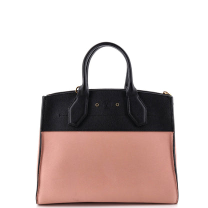 City Steamer Handbag Leather MM