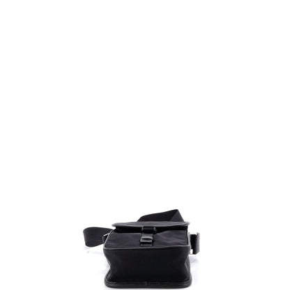 Logo Buckle Messenger Bag Nylon