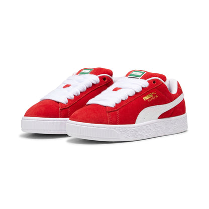 Puma Grade School Suede XL Red White
