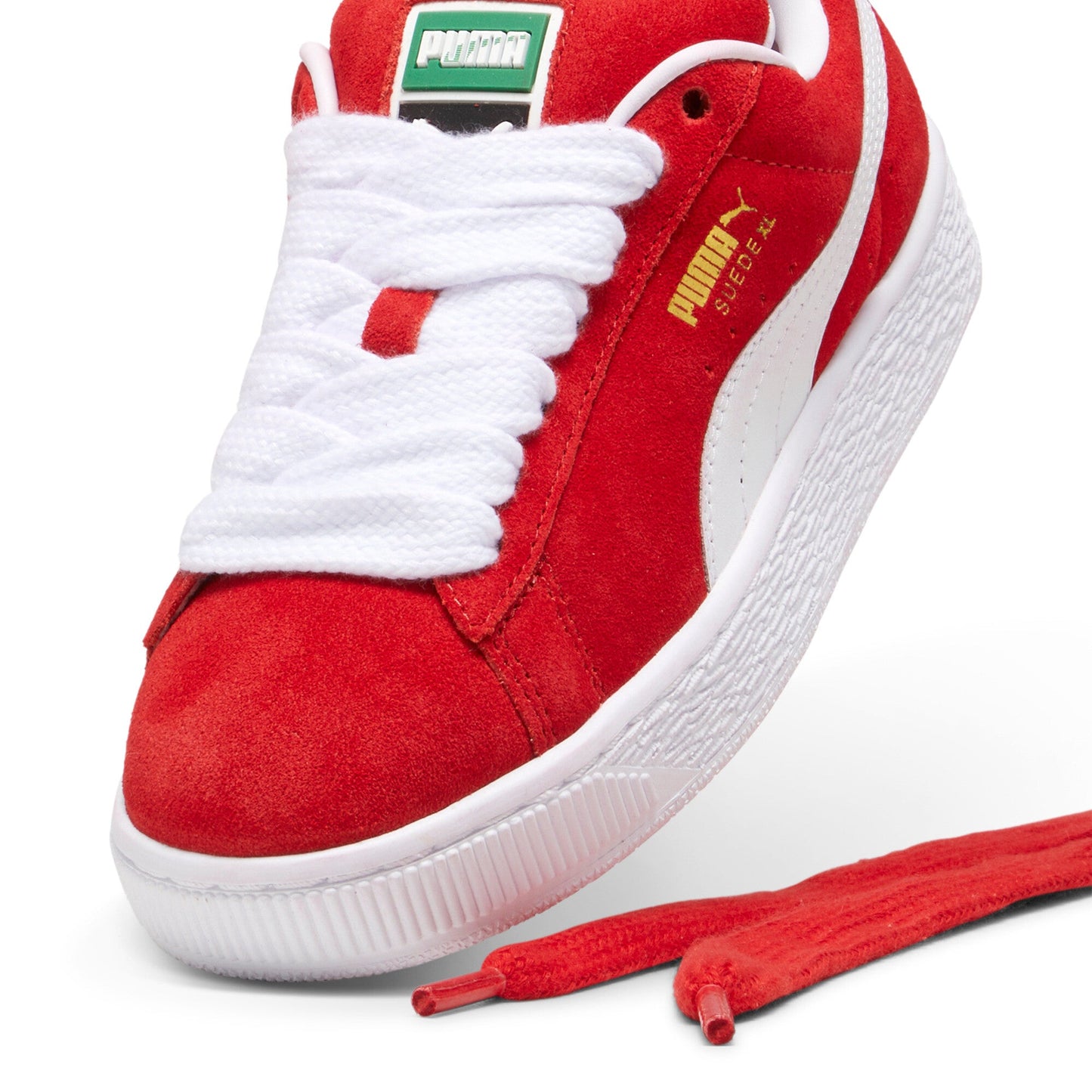 Puma Grade School Suede XL Red White
