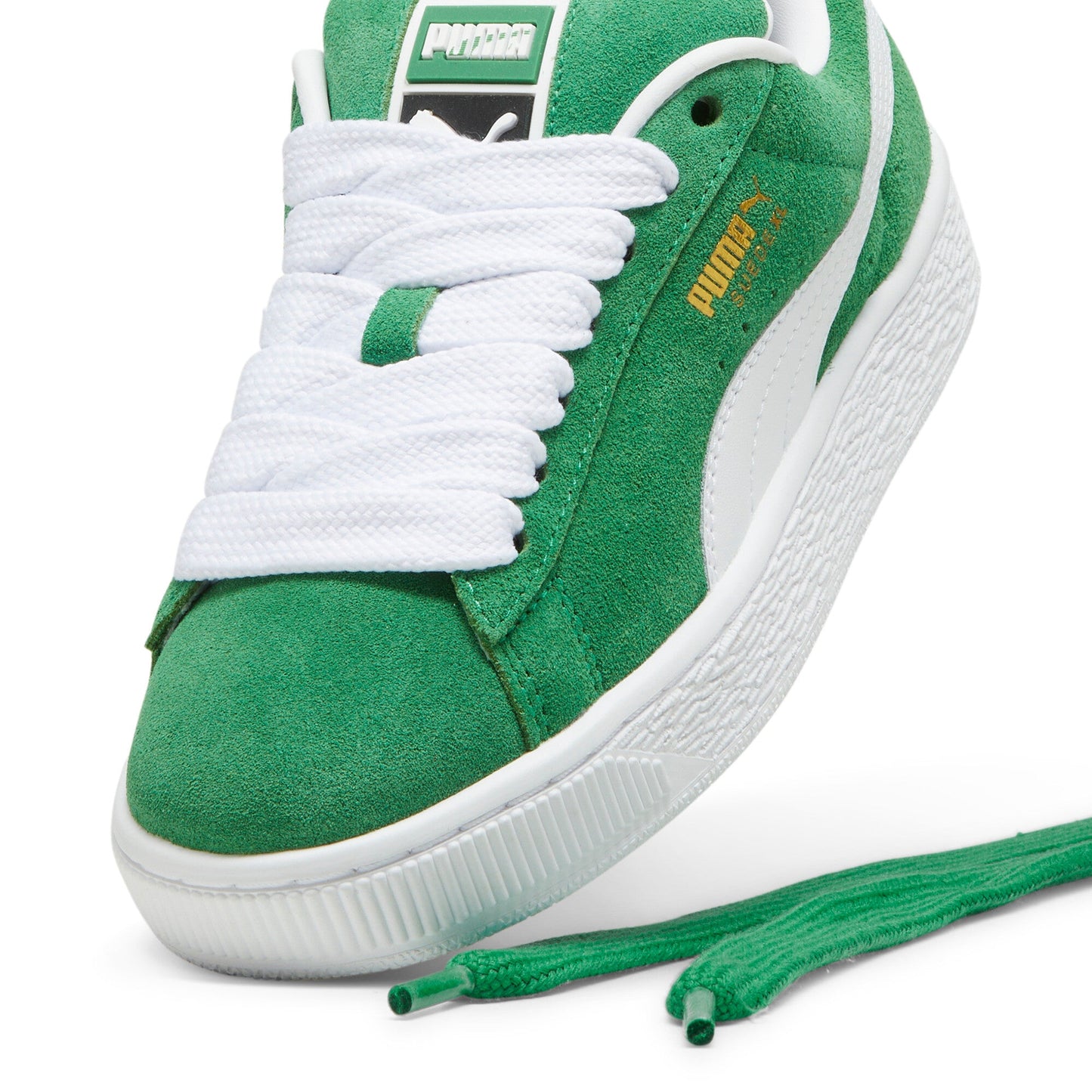 Puma Grade School Suede XL Archive Green/White