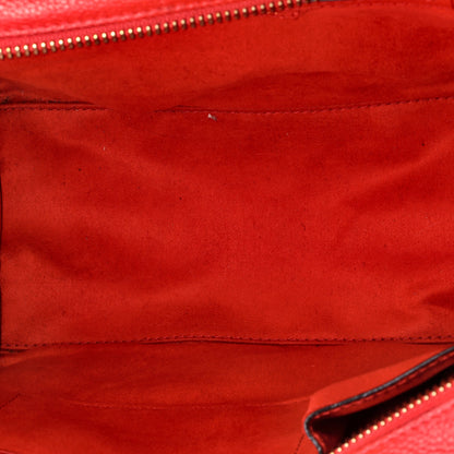 Luggage Bag Smooth Leather Micro