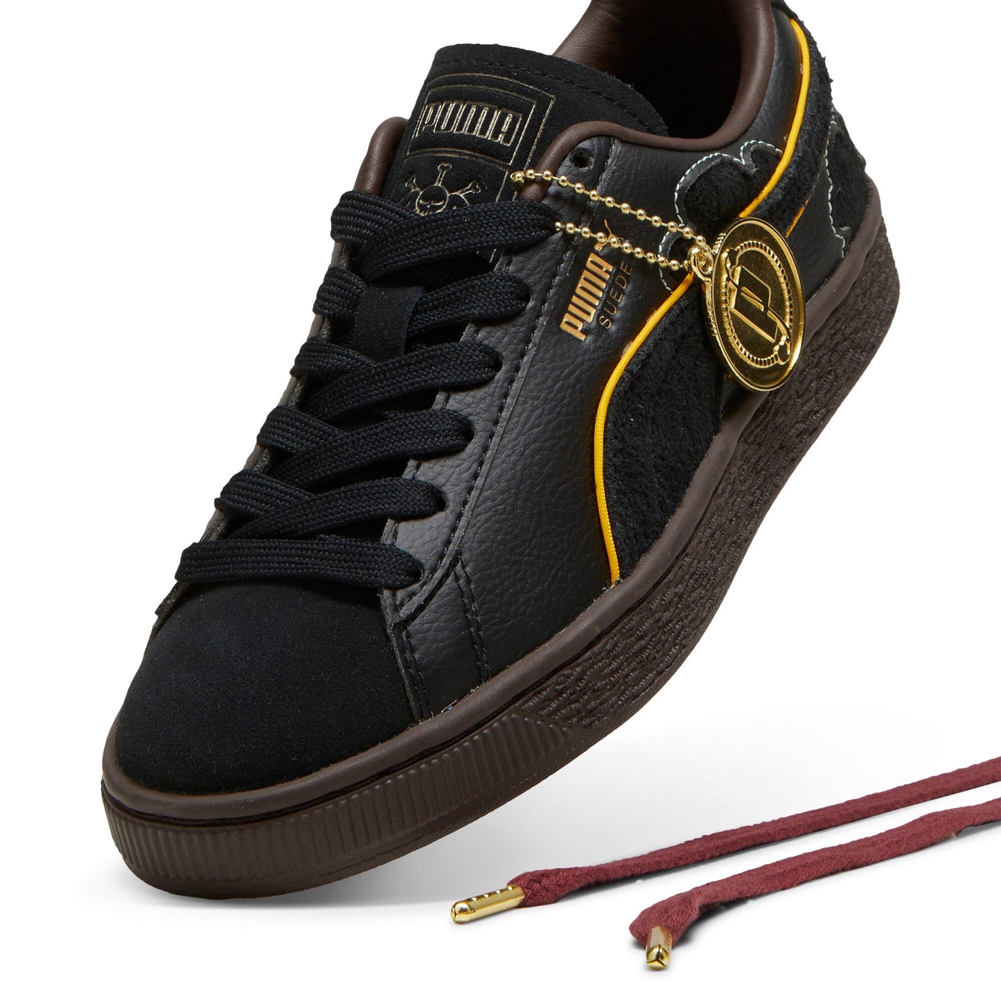 Puma Grade School Suede 1 Piece Blackbeard