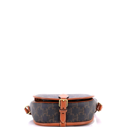 Folco Bag Triomphe Coated Canvas Medium