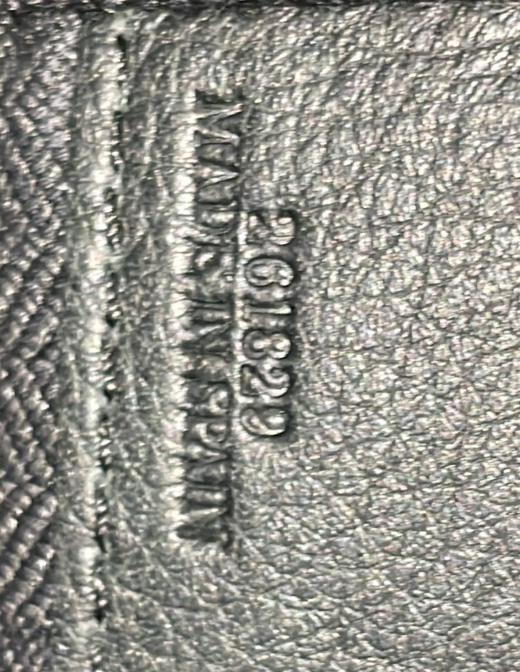 Hammock Bag Leather and Tweed Small