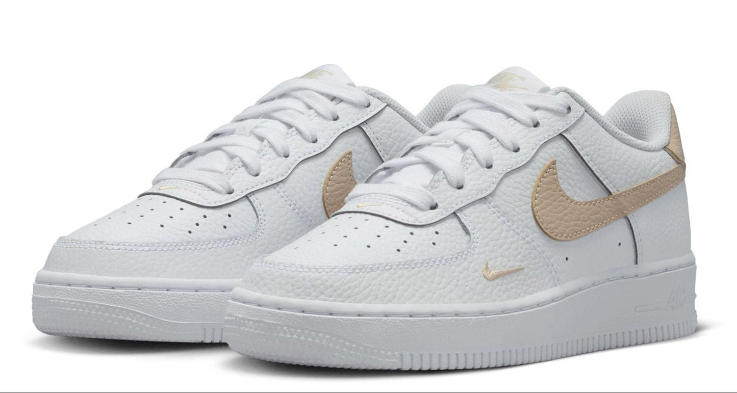Nike Grade School Air Force 1 MS (GS) White/Rattan