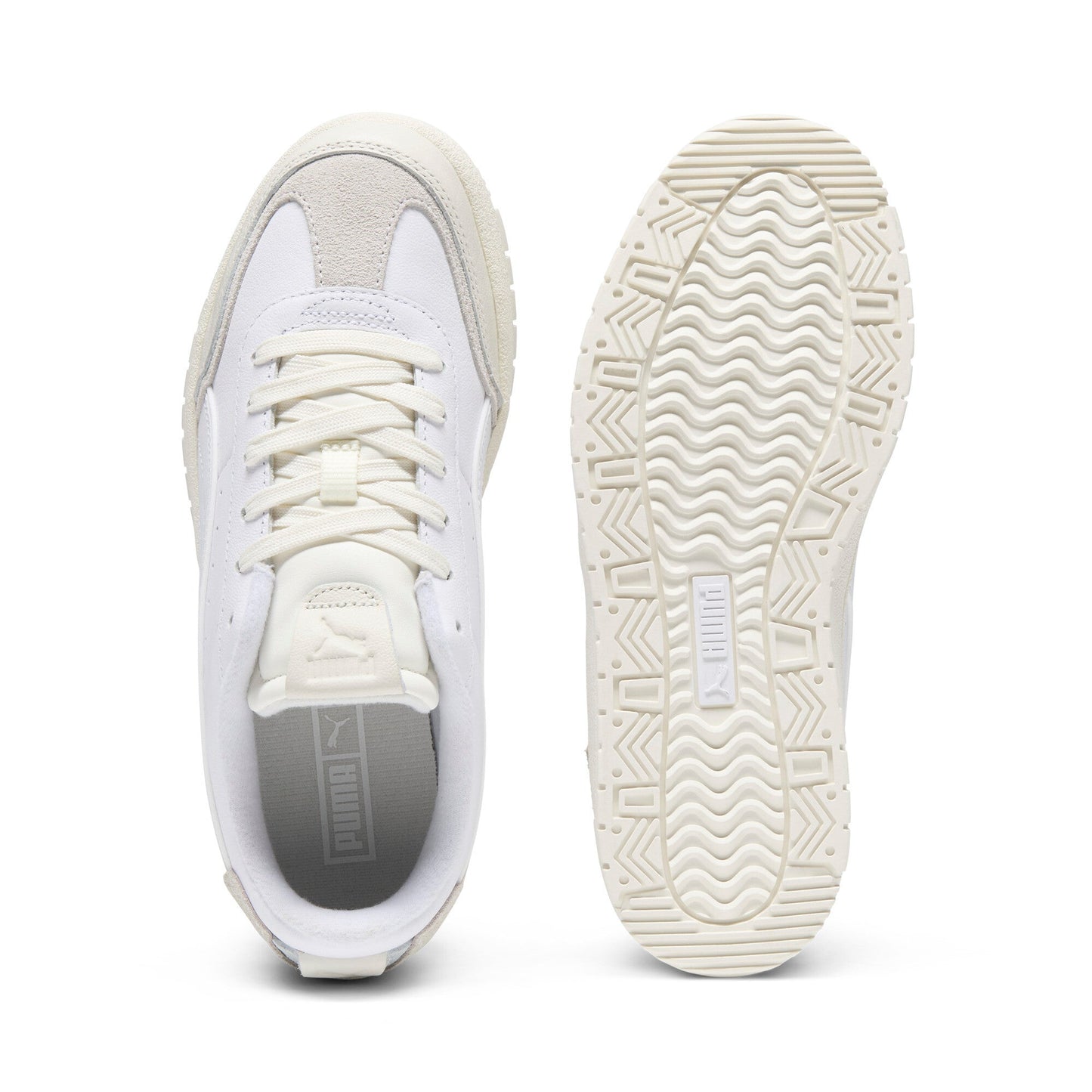 Puma Womens Premier Court White Vapor Grey