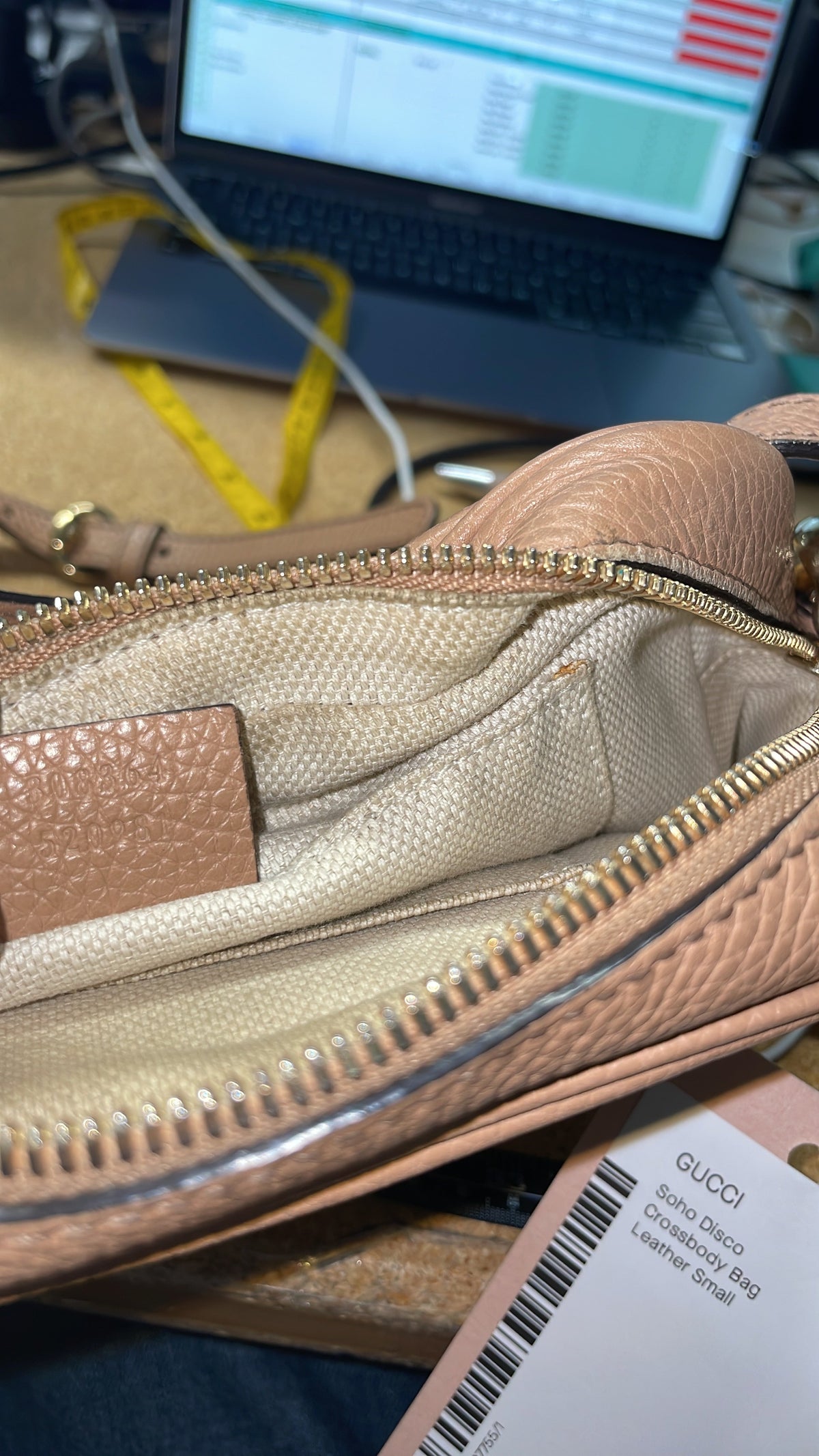Soho Disco Crossbody Bag Leather Small