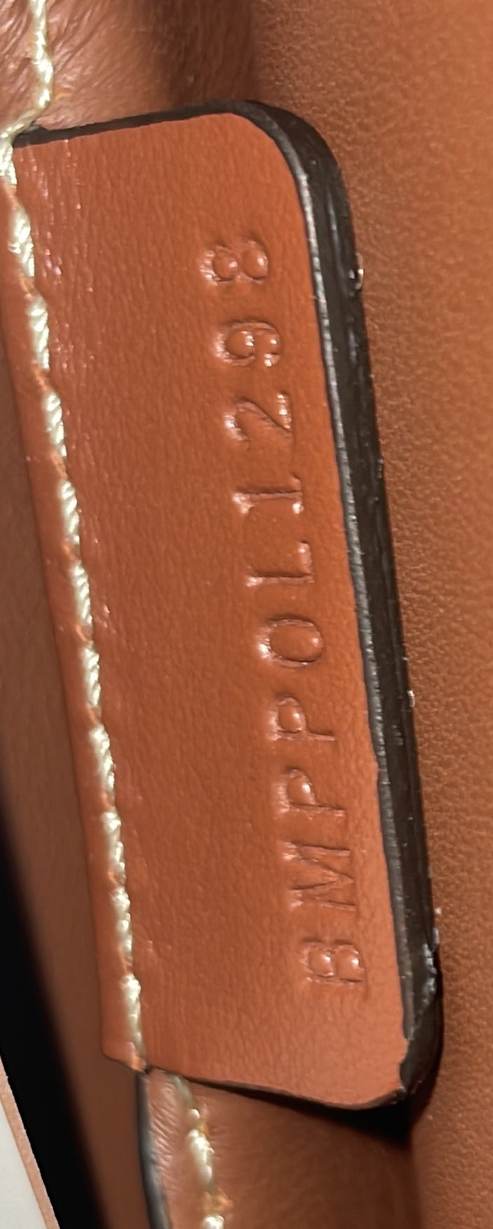 Pocket Tote Lizard Embossed Leather Medium