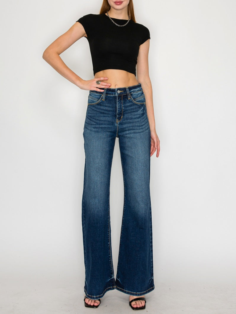 Leilani Tummy Control High Rise Holly Flare Jeans