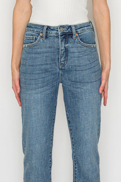 Sabine Tummy Control High Rise Slim Straight Jeans