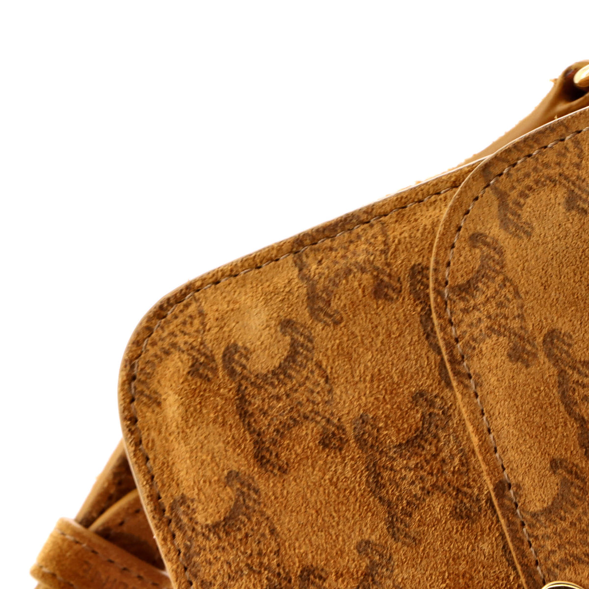 Triomphe Shoulder Bag Triomphe Suede Teen