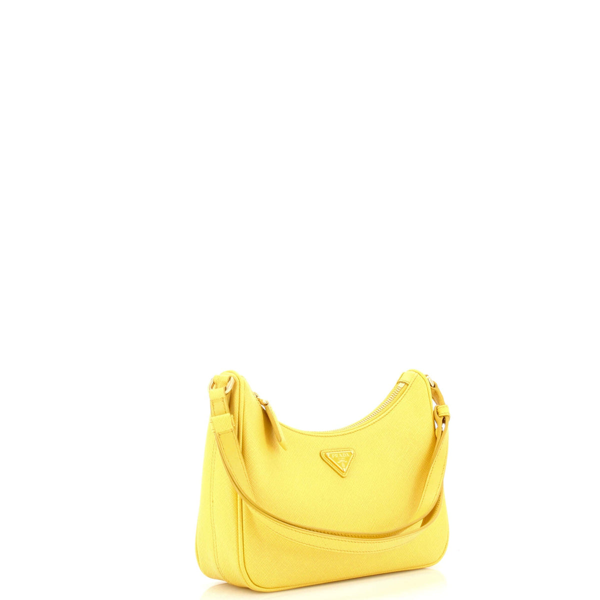 Re-Edition Hobo Saffiano Leather Mini