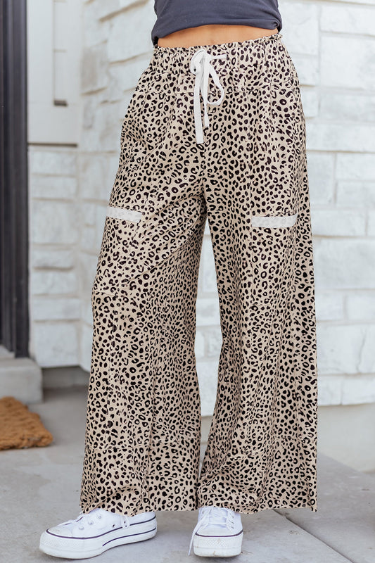 Threaded Pear Aitana Leg Terry Knit Pants
