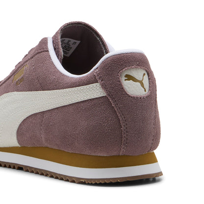 Puma Mens Roma Suede Raisin White