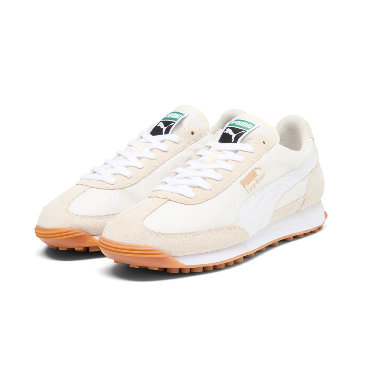 Puma Mens Easy Rider Vintage Alpine Snow Gold