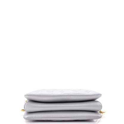 Coussin Bag Monogram Embossed Lambskin PM