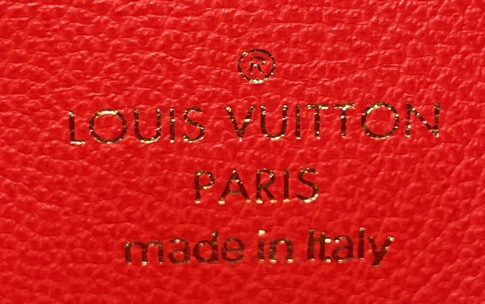 Coussin Bag Monogram Embossed Lambskin PM