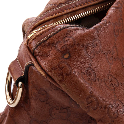 Joy Boston Bag Guccissima Leather Medium