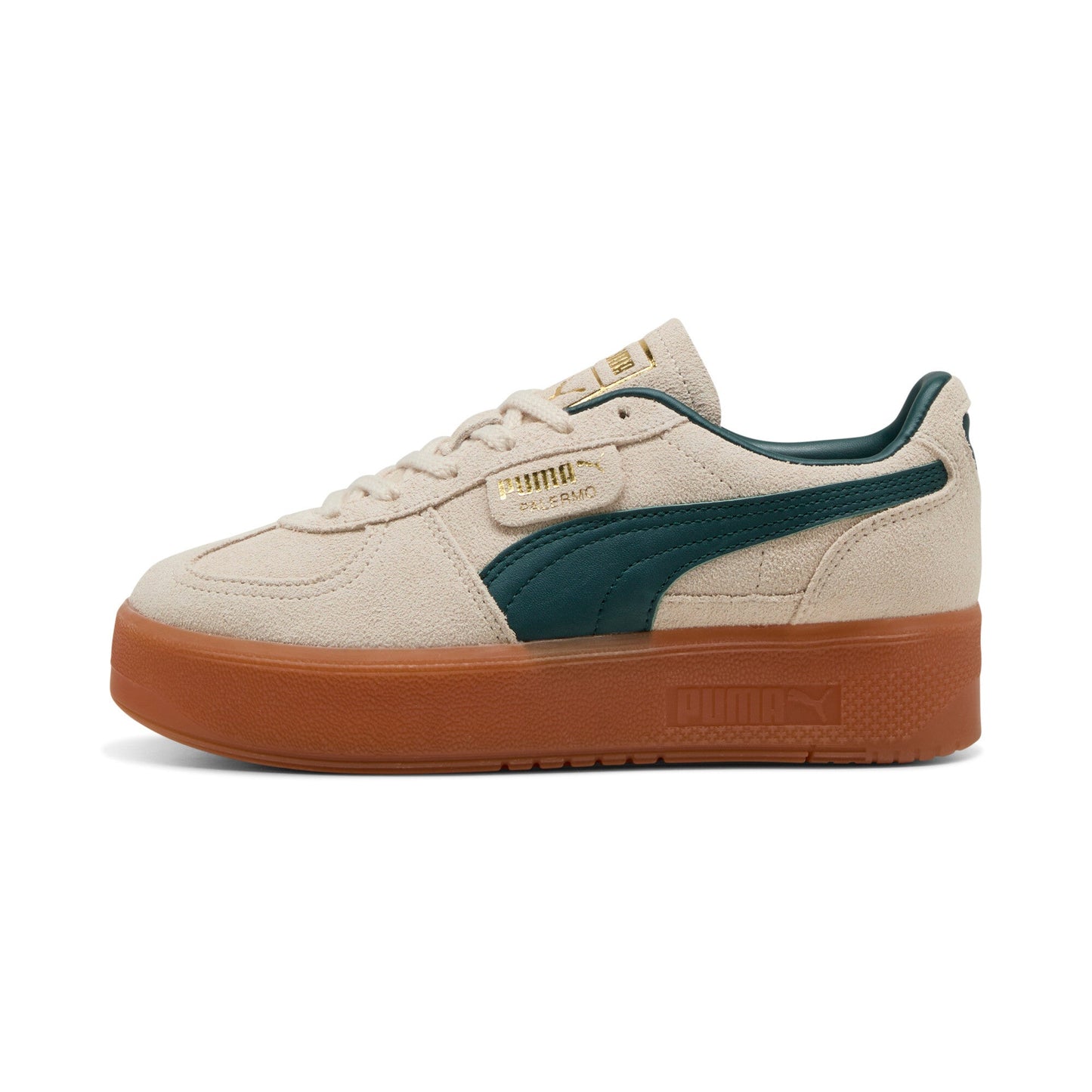 Puma Womens Palermo Elevata Alpine Snow Green Terrain