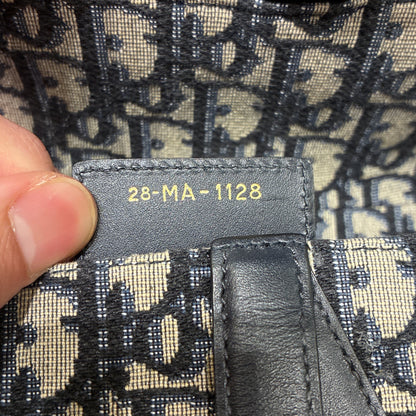 Saddle Handbag Oblique Canvas Medium