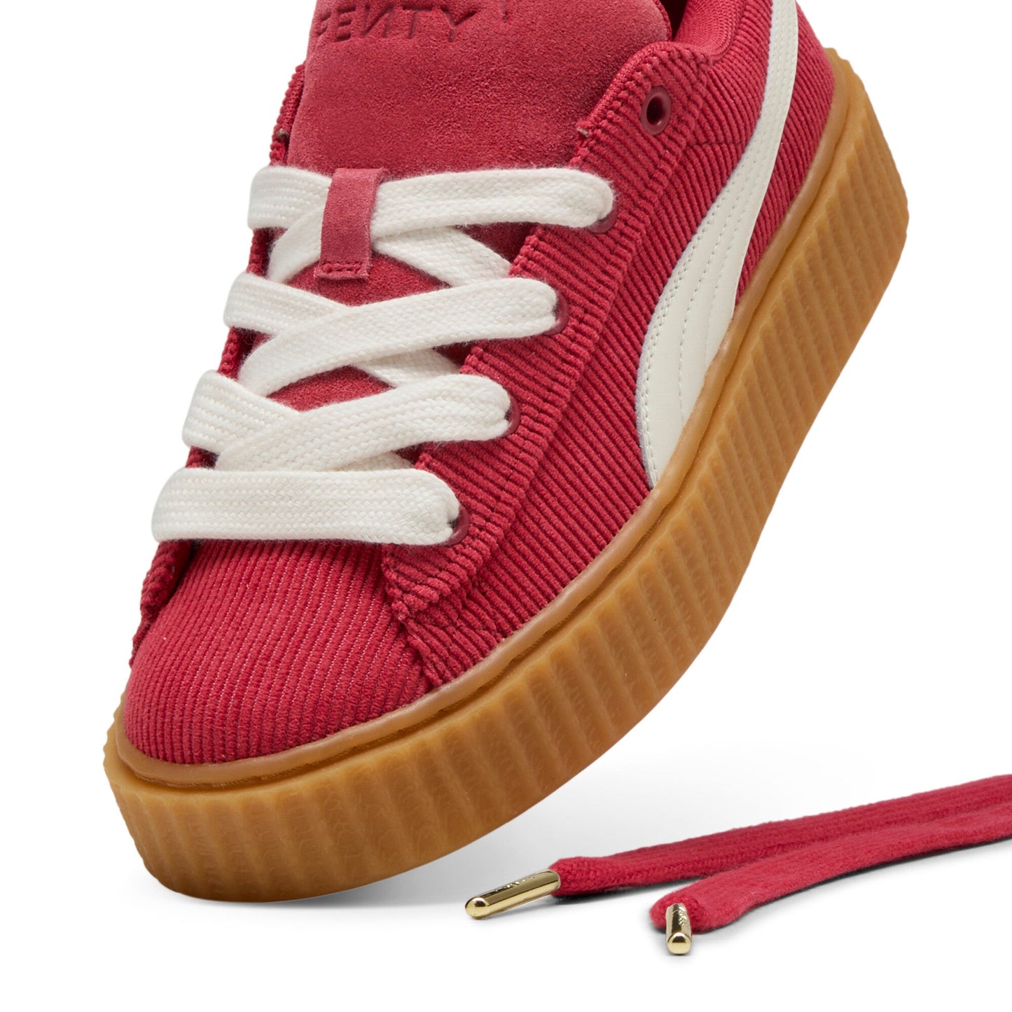Puma Grade School Creeper Phatty Rihanna Fenty Corduroy Red