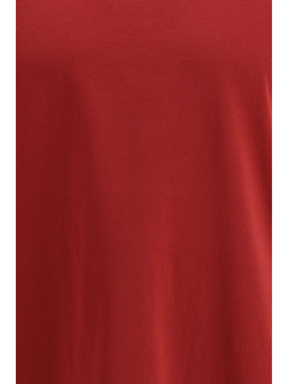 Cotton T-Shirt Cherry/Pearl