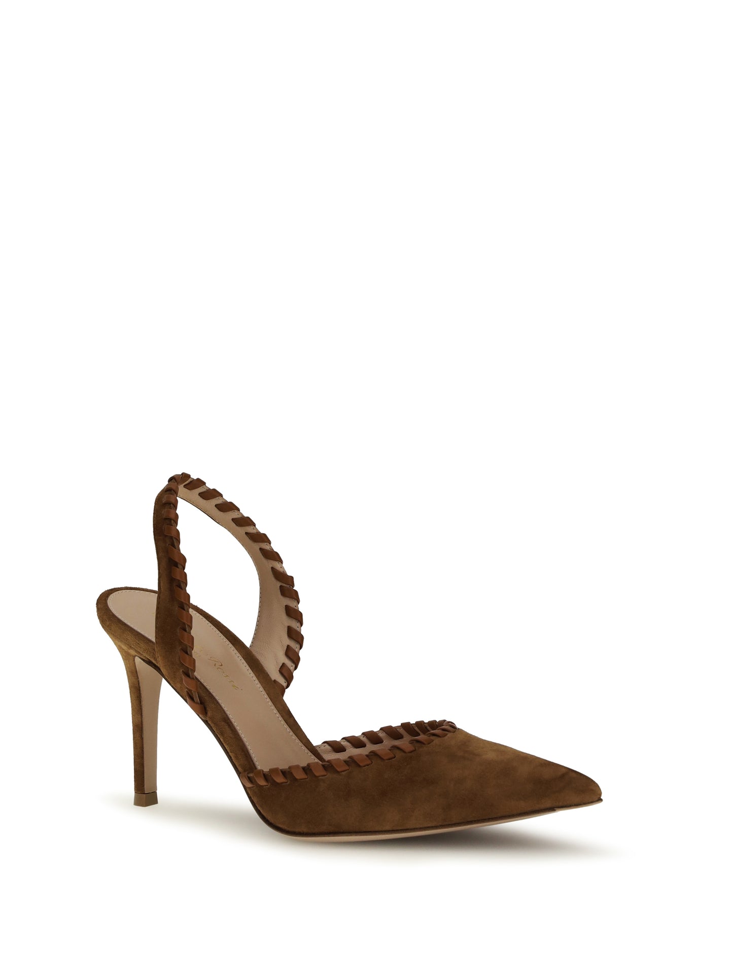 Suede Pumps Luggage/Sedona