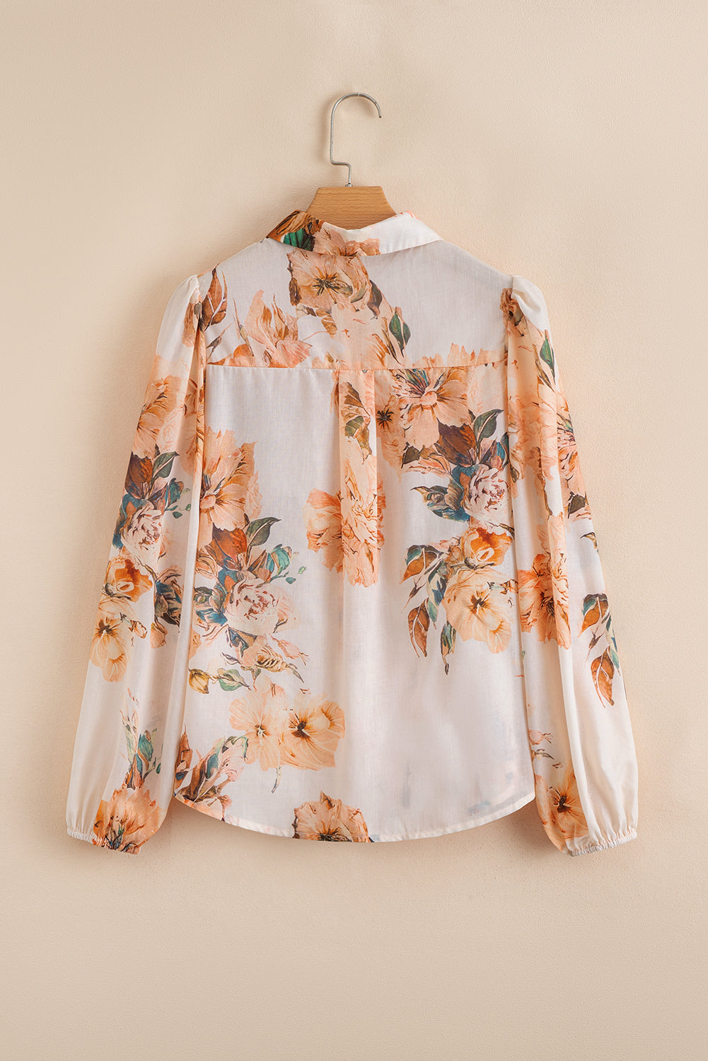 Threaded Pear Margot Puff Sleeve Lightweight Shirt