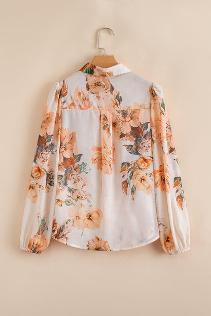 Threaded Pear Margot Puff Sleeve Lightweight Shirt