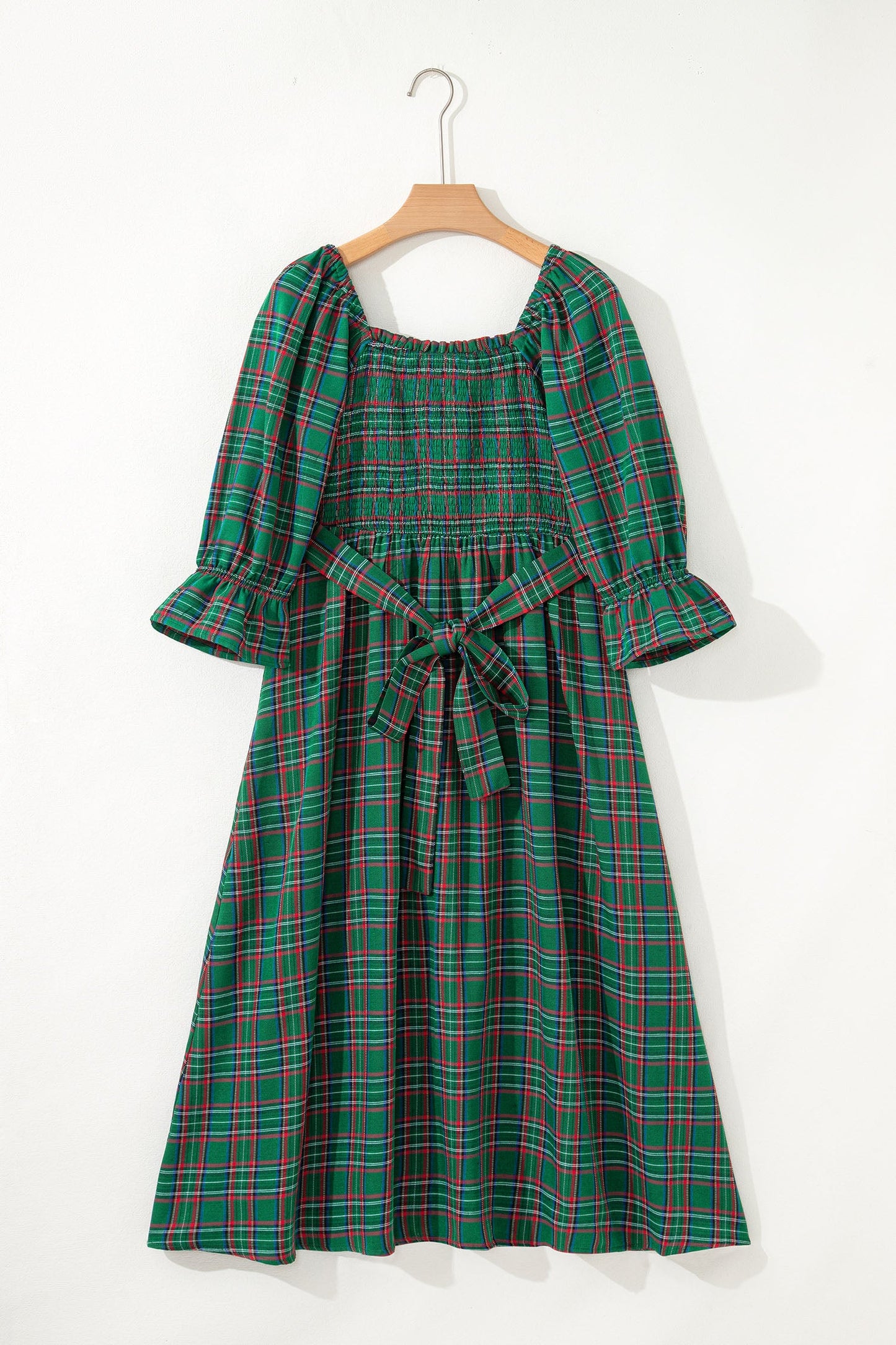 Threaded Pear Scarlett Waist Flared Midi Dress