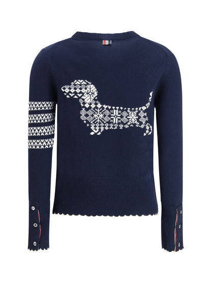 Knit Sweater Holiday Hector Navy
