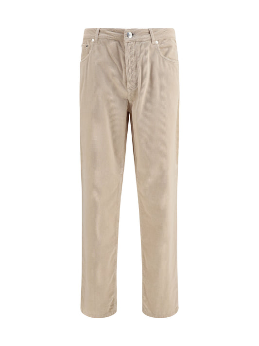 Corduroy Pants Sand/Pearl