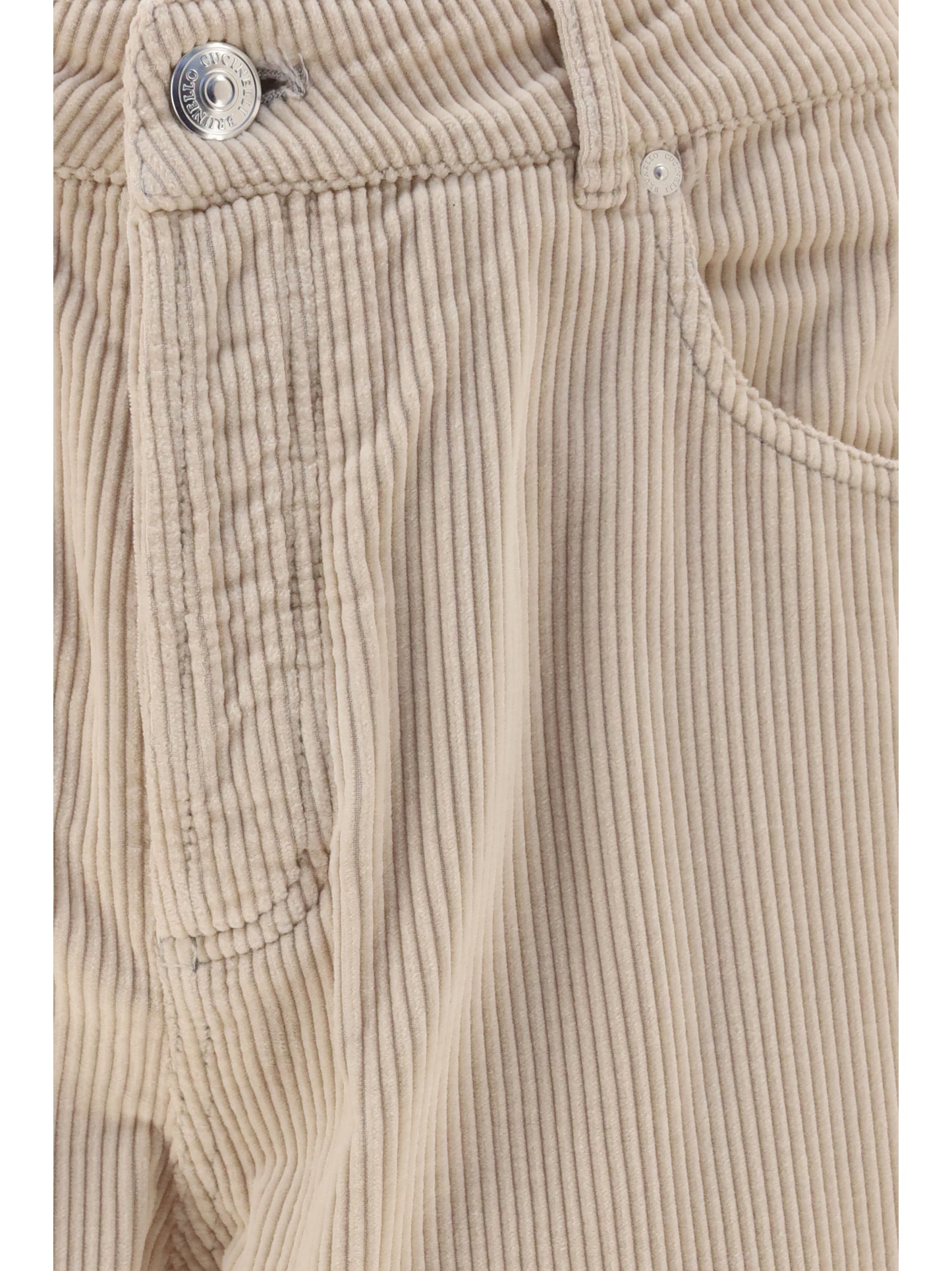 Corduroy Pants Sand/Pearl