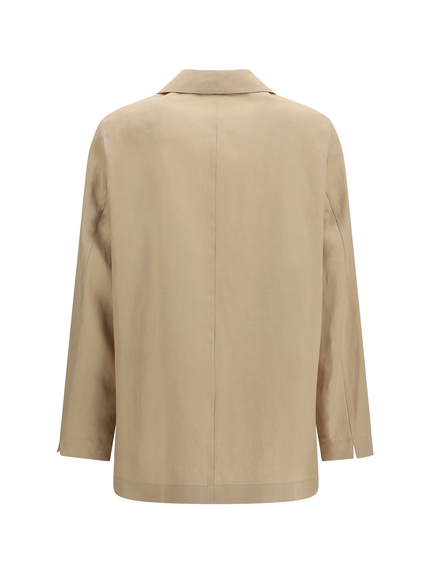 Jacket Wool-Cotton Beige