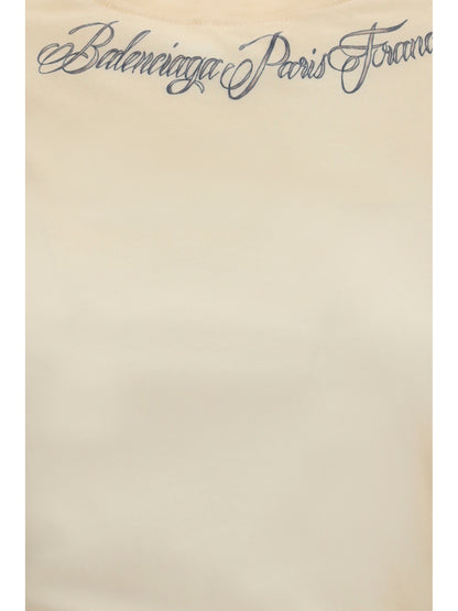 Cotton T-Shirt Ivory