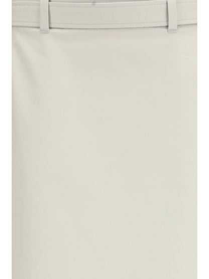 Utility Skirt Light Grey