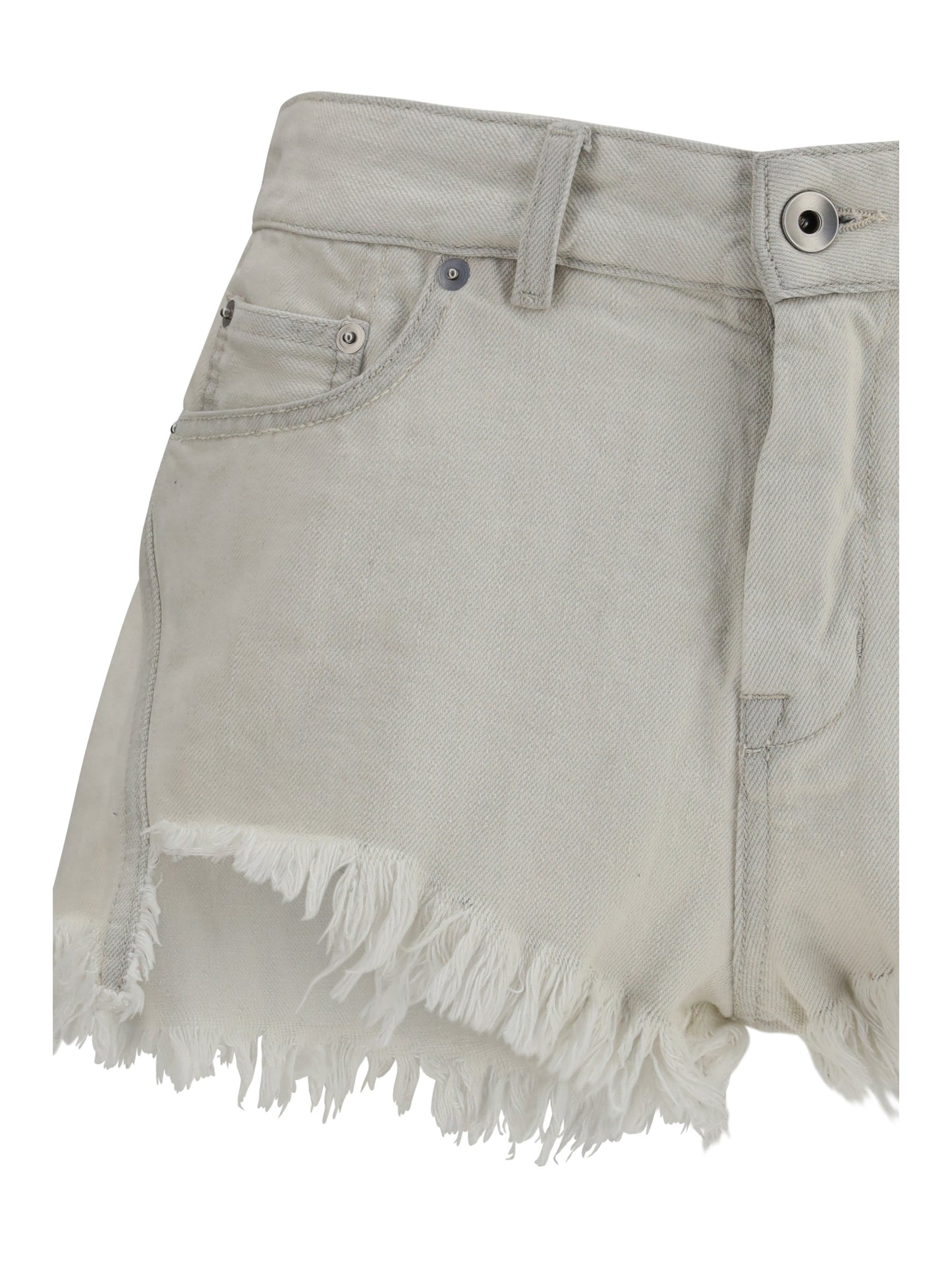 Shorts Temple Bias Cutoffs Milk Denim